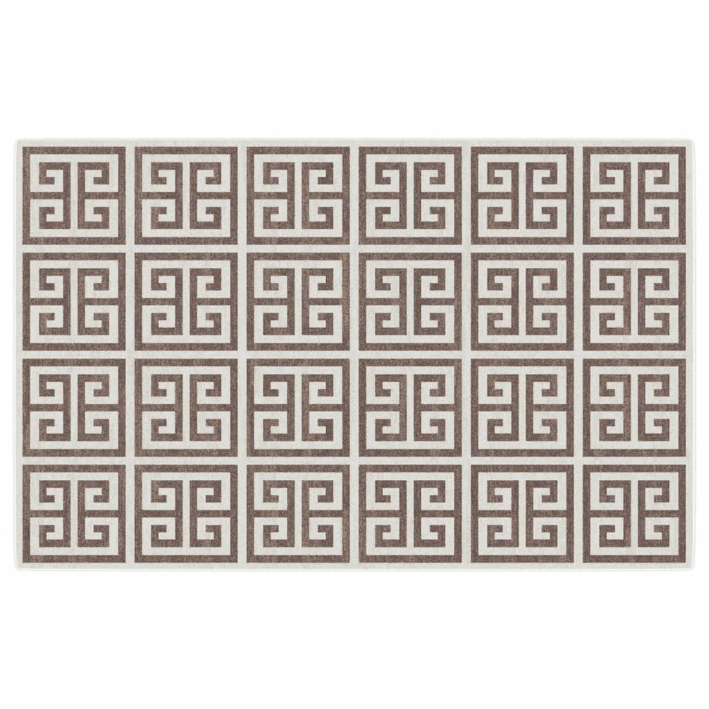 Indoor & Outdoor Rug Short Pile Multicolour 190x300 cm Anti Slip