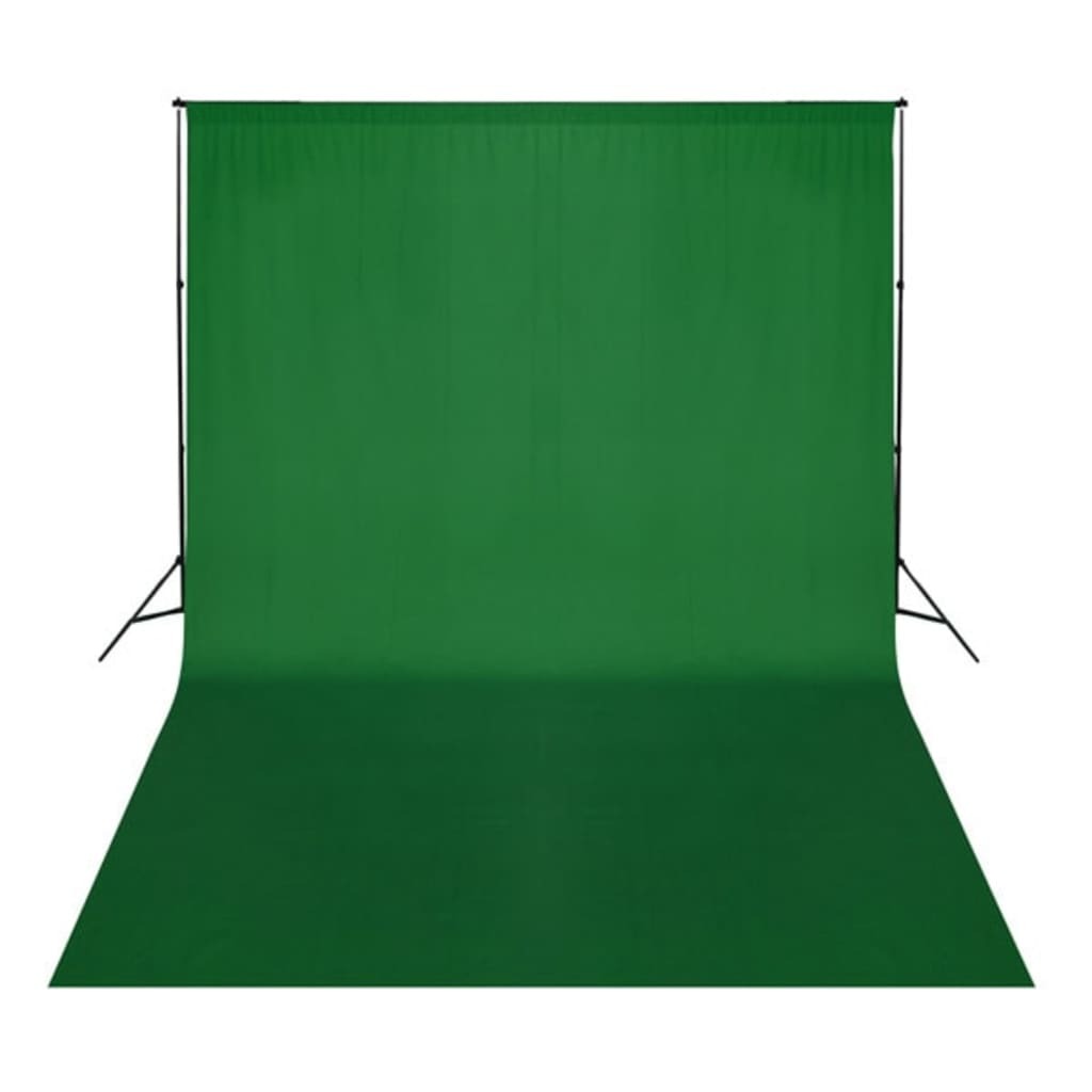 Green Screen Backdrop 300x300 cm ā 100% Cotton Chroma Key Background