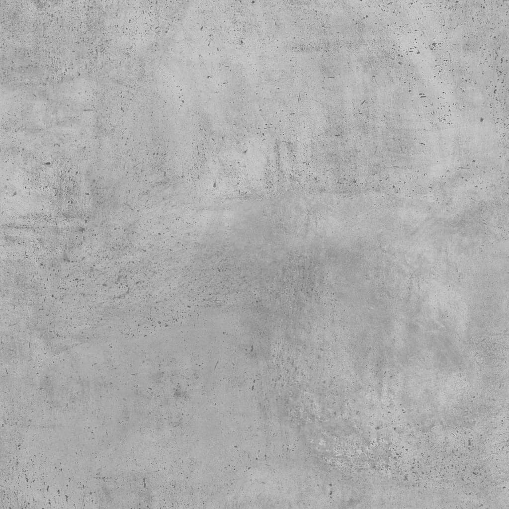 Coffee Table Concrete Grey – 90x50 cm – Engineered Wood with Metal Legs & Drawer