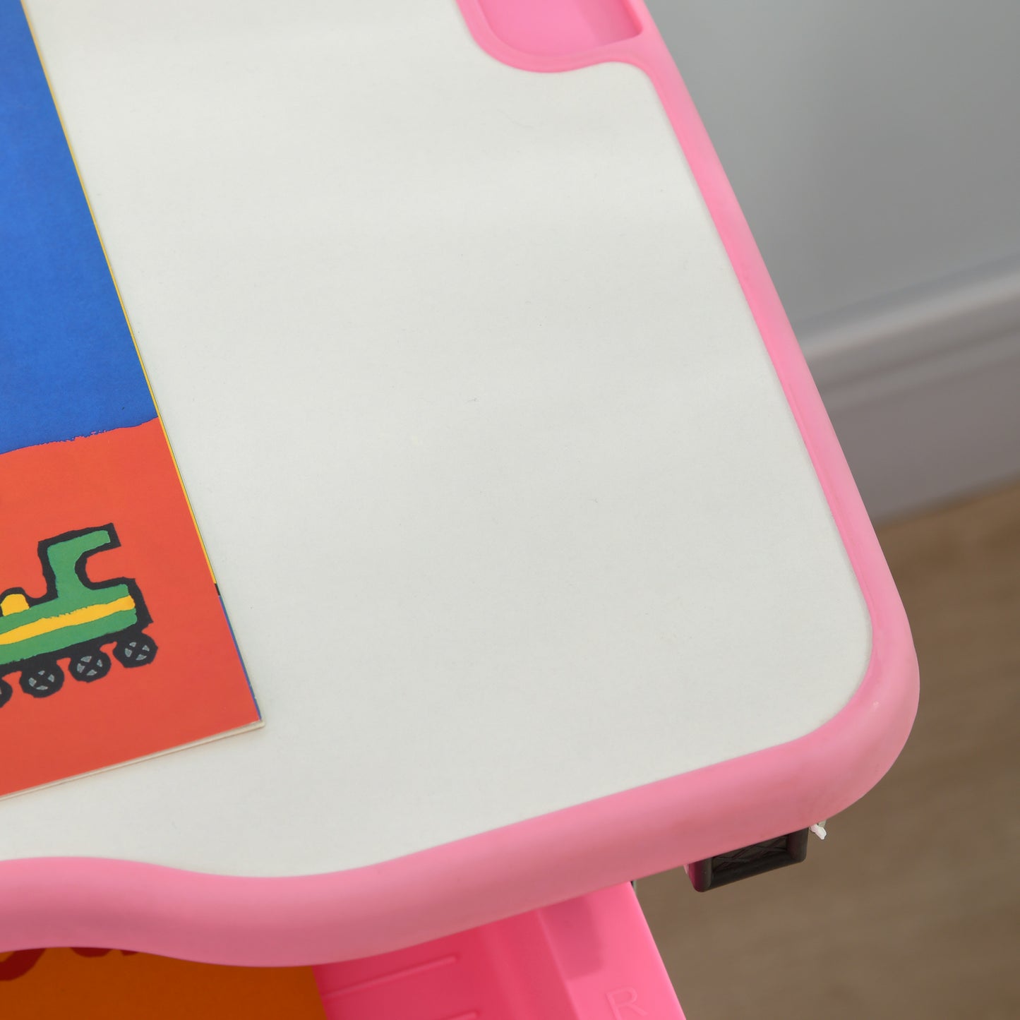 Kids Desk and Chair Set – Height Adjustable with Drawer, Pen Slot & Hook