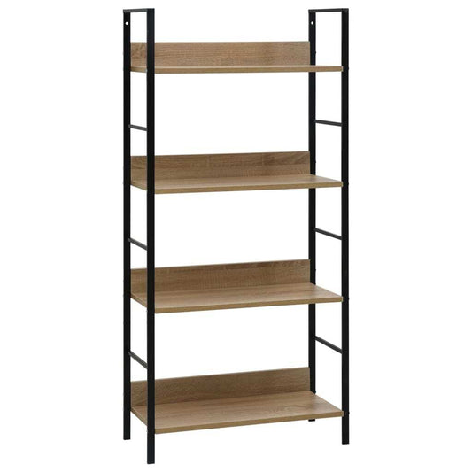 4-layer Book Shelf Oak