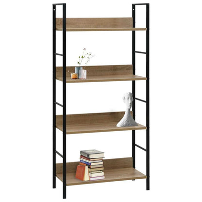 4-layer Book Shelf Oak