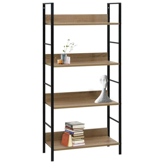 4-layer Book Shelf Oak