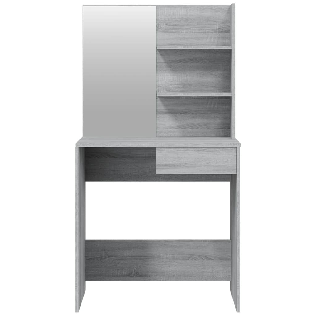 Dressing Table Set Grey