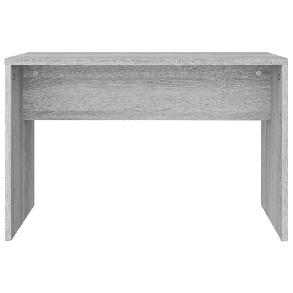 vidaXL Dressing Table Set Grey Sonoma 74.5x40x141 cm