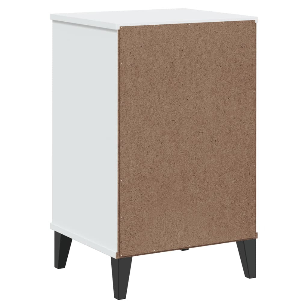 Bedside Cabinet VIKEN White Engineered Wood