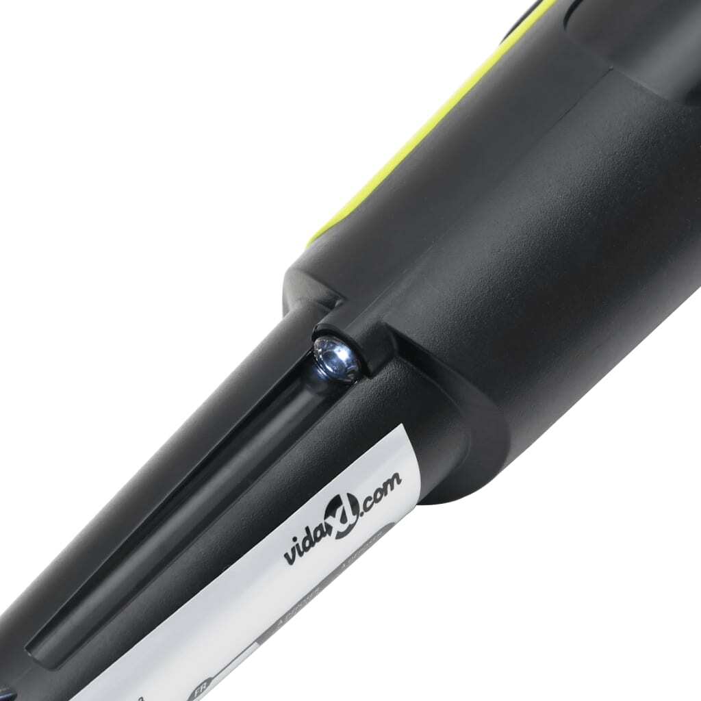 vidaXL Pinpointer Metal Detector with LCD Display Black and Yellow