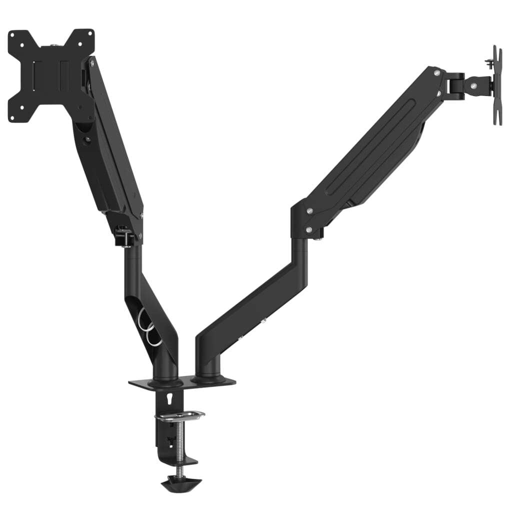 Dual Monitor Arm for Max 27 Inch Screen VESA 75/100 mm 20 kg