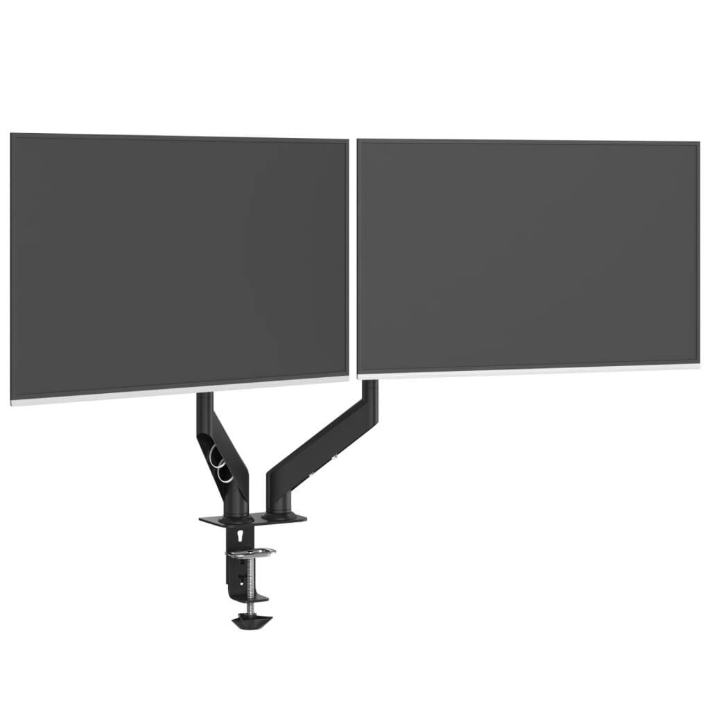 Dual Monitor Arm for Max 27 Inch Screen VESA 75/100 mm 20 kg