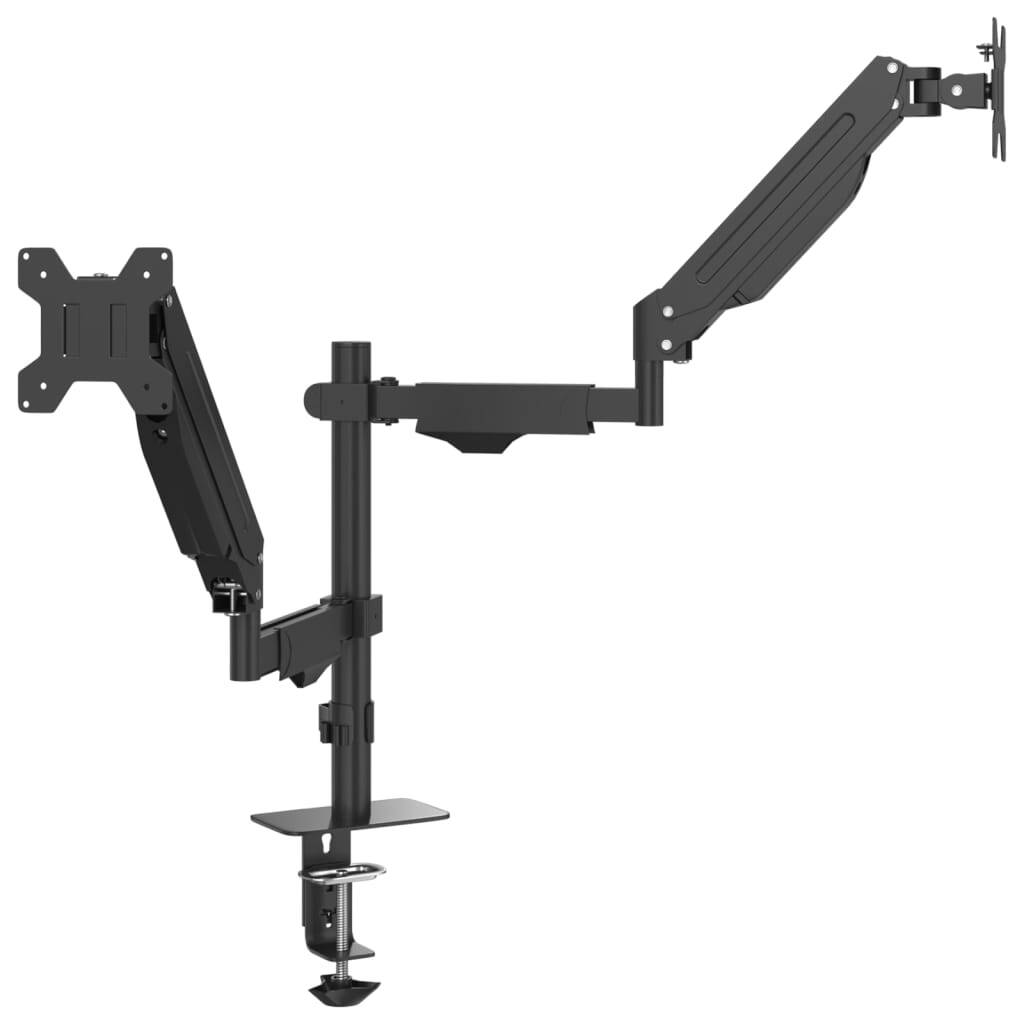 Dual Monitor Arm for Max 27 Inch Screen VESA 75/100 mm 20 kg