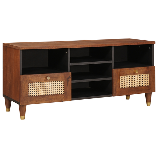 Media Storage Cabinets & Racks Brown 100 x 33.5 x 46 cm