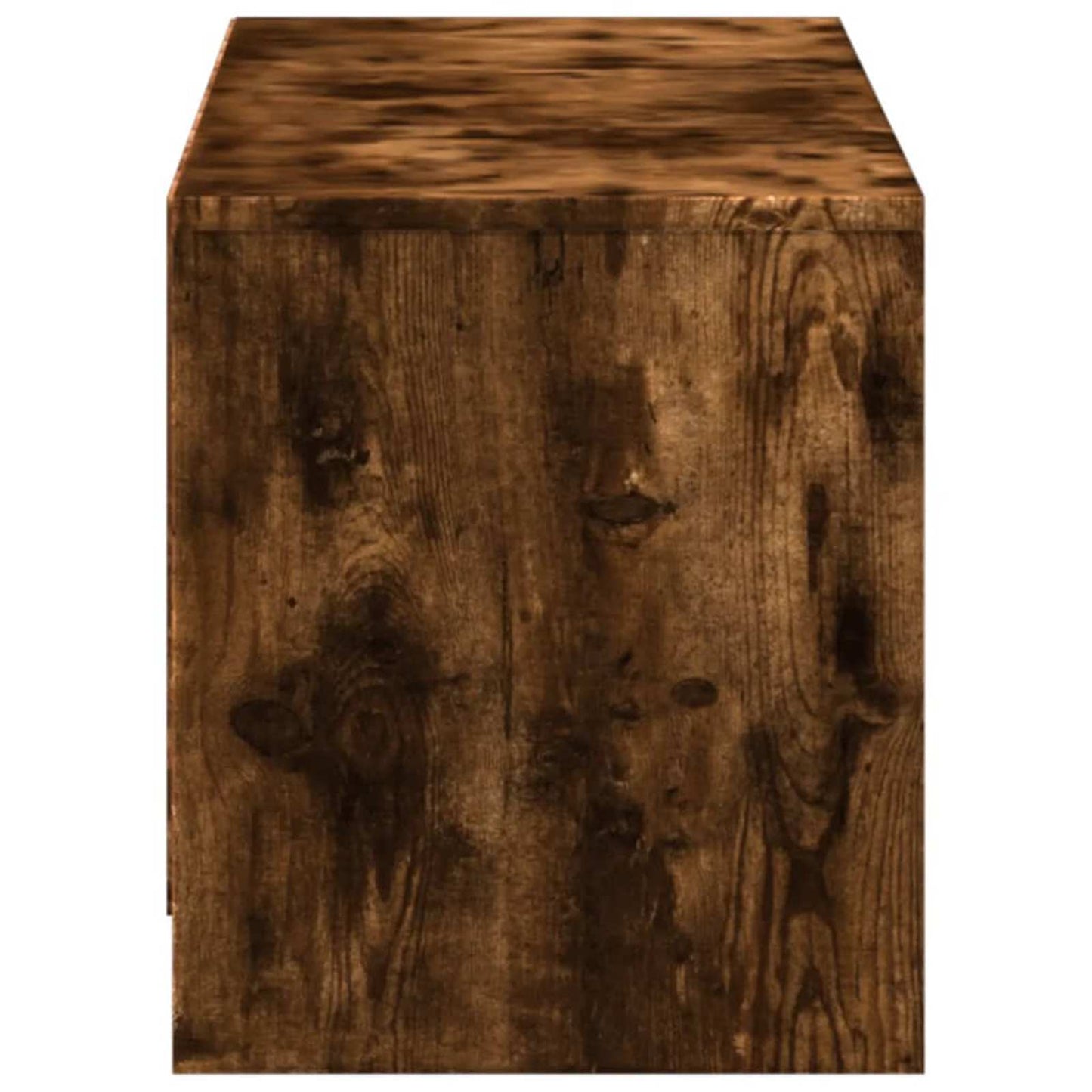 Tv Cabinet With Led Smoked Oak