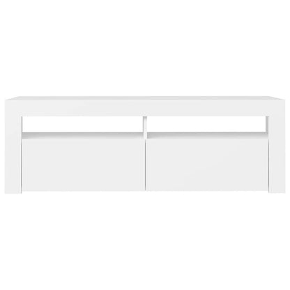 Tv Cabinet With Led Lights White