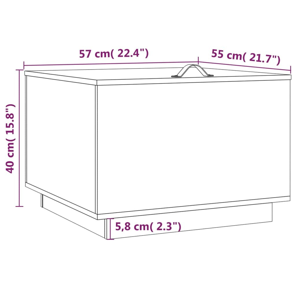 Storage Boxes with Lids 3 pcs White Solid Wood Pine