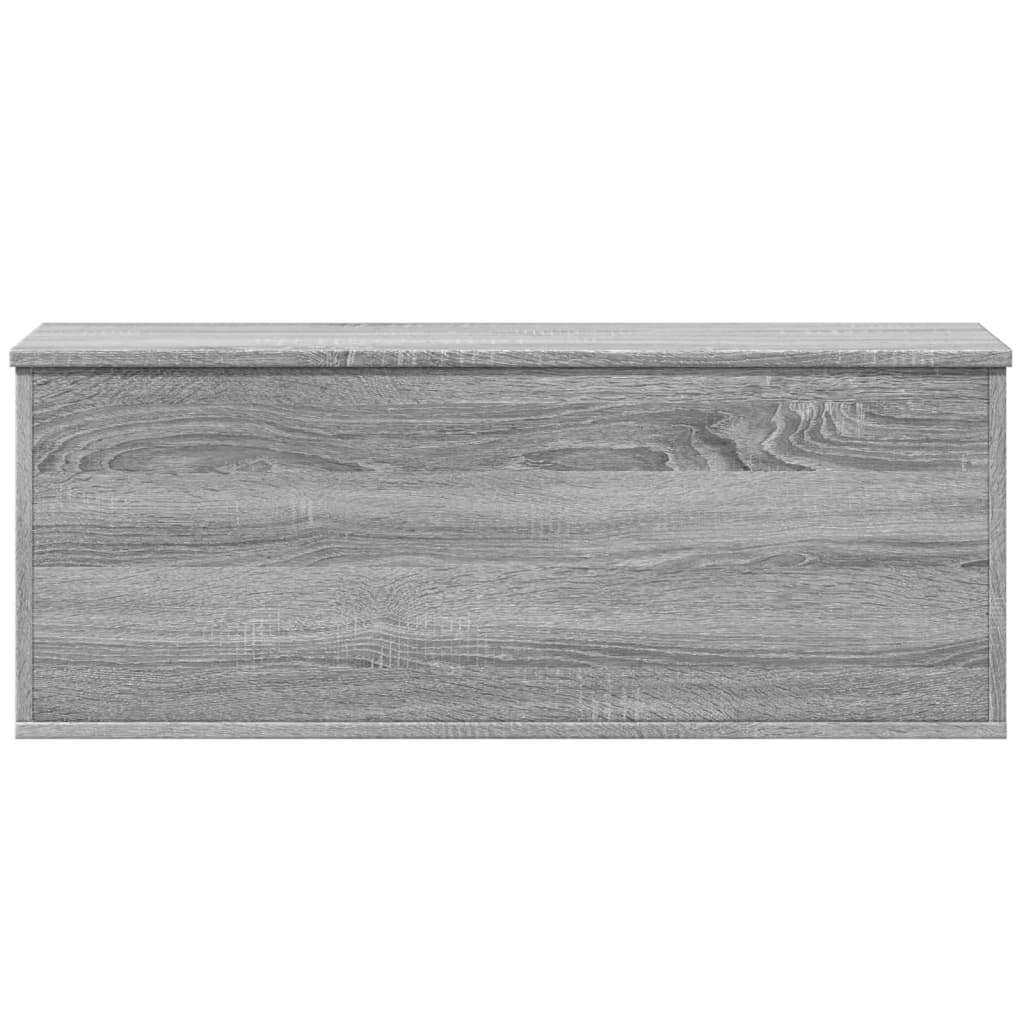 Storage Box Grey Sonoma 90x35x35 cm Engineered Wood