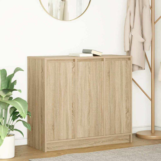 Sideboard Sonoma Oak 85x34x76 cm Engineered Wood