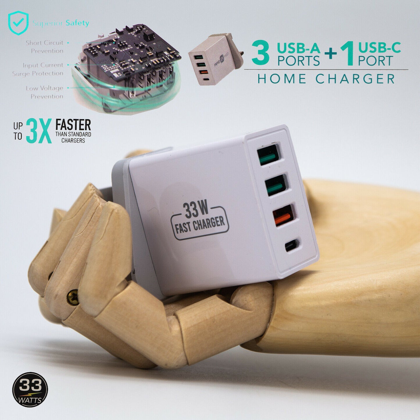 Quick Charge QC 3.0 USB Type C