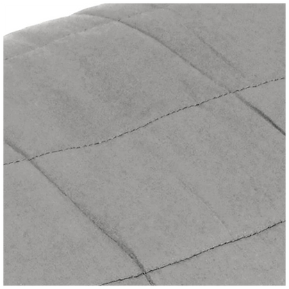 Weighted Blanket – 7kg Grey Cotton Fabric – 155x220 cm | Calming & Hypoallergenic