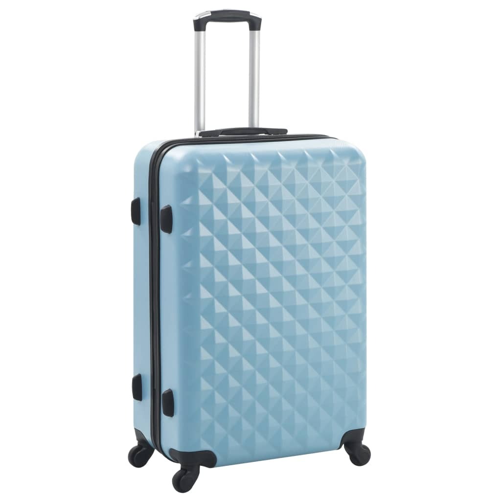 Hardcase Trolley Set 3 pcs Blue ABS