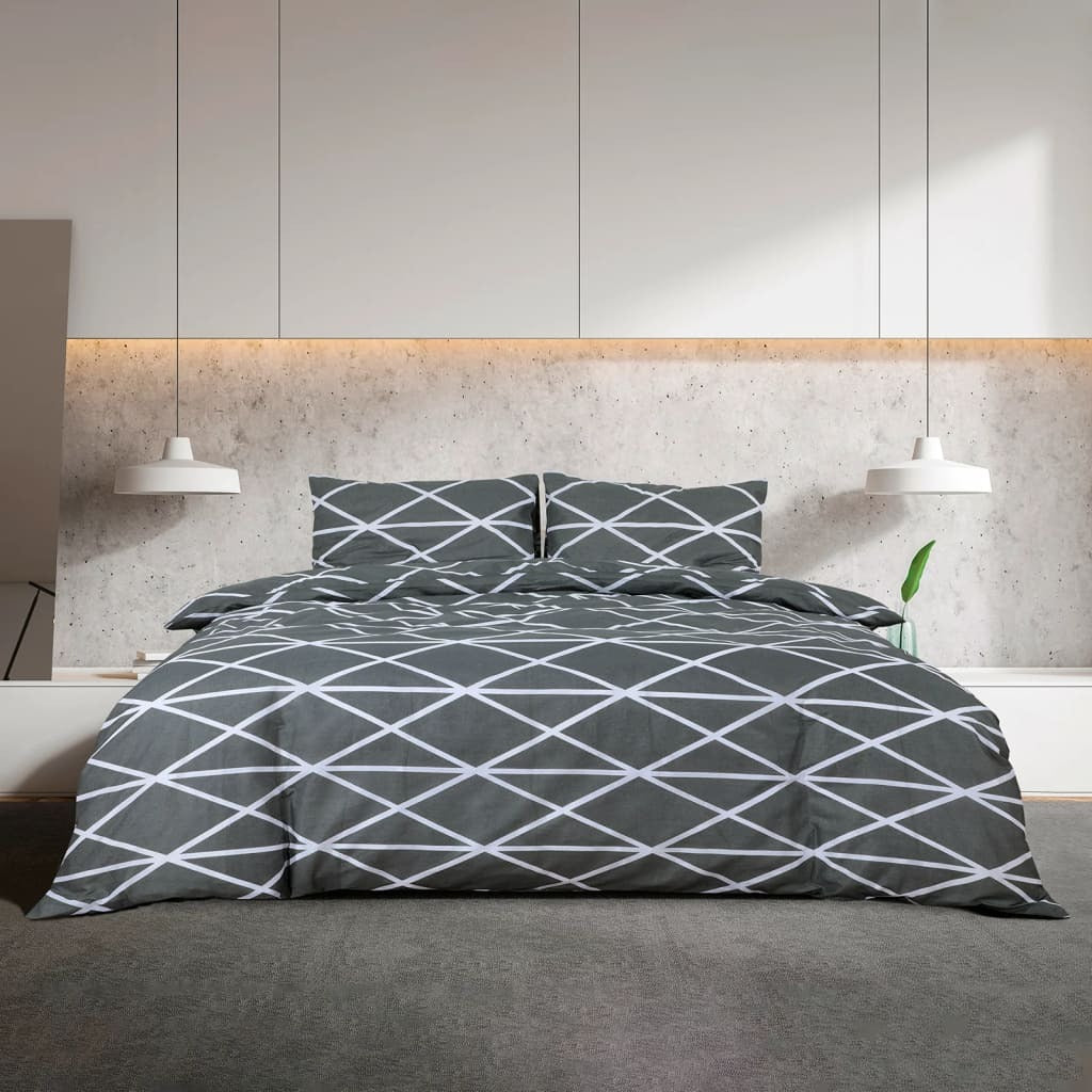 Duvet Cover Set Grey