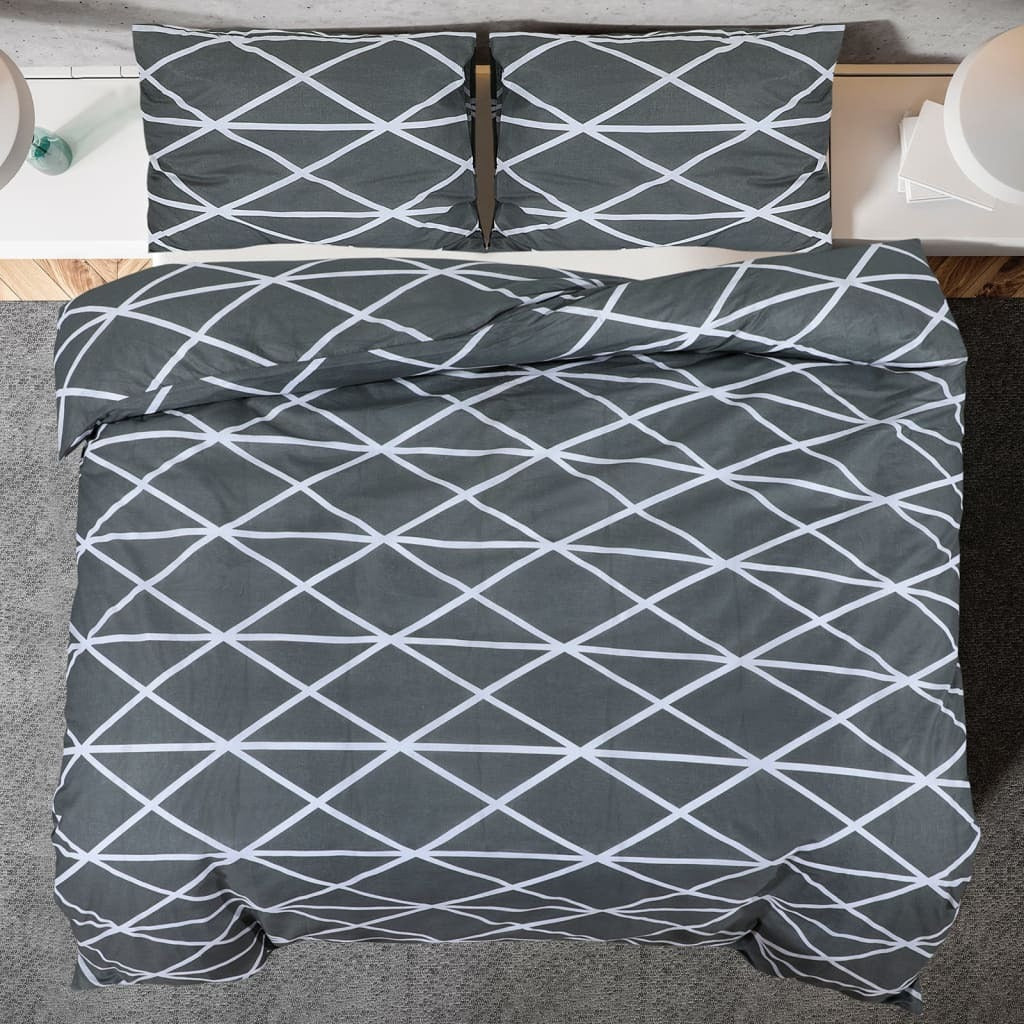 Duvet Cover Set Grey