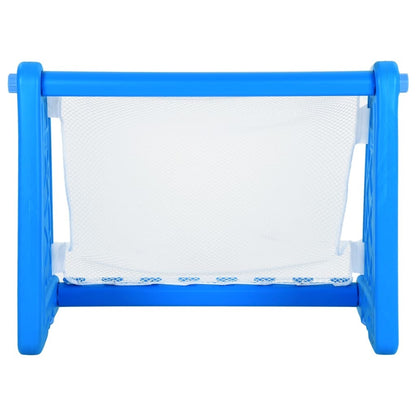Children's Football Goal 100x75x55 cm – Plastic Frame with Water-Filled Sidewalls