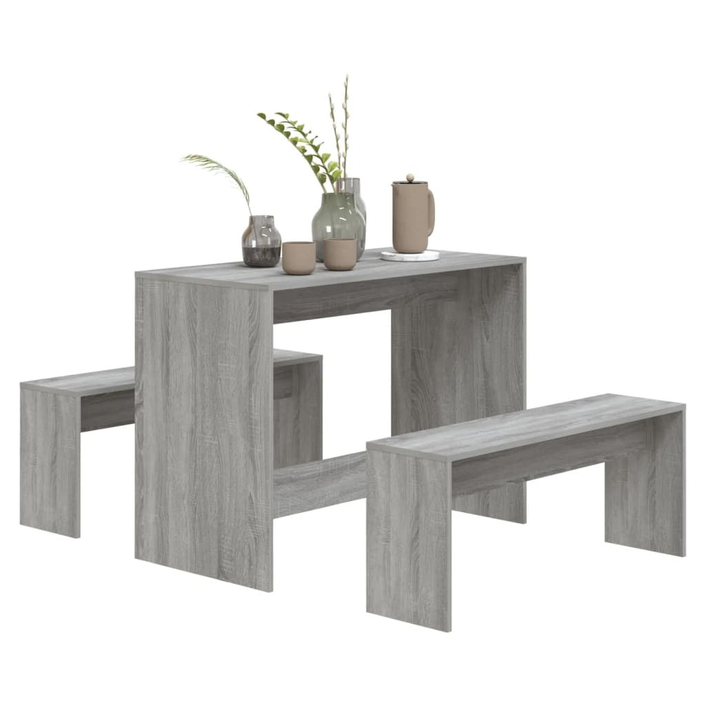 Dining Set Grey