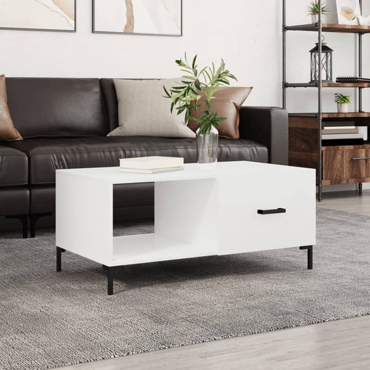 Coffee Table High Gloss White