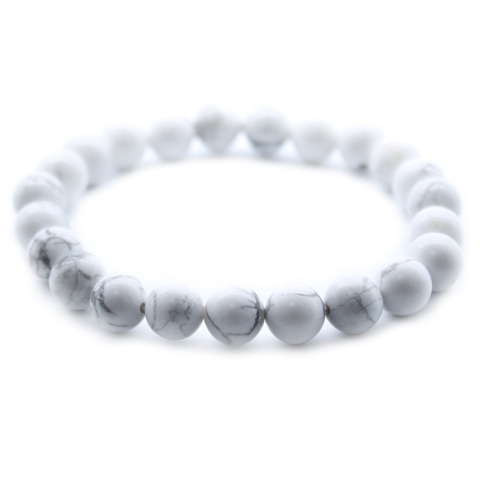 Power Bracelet - White Jasper 