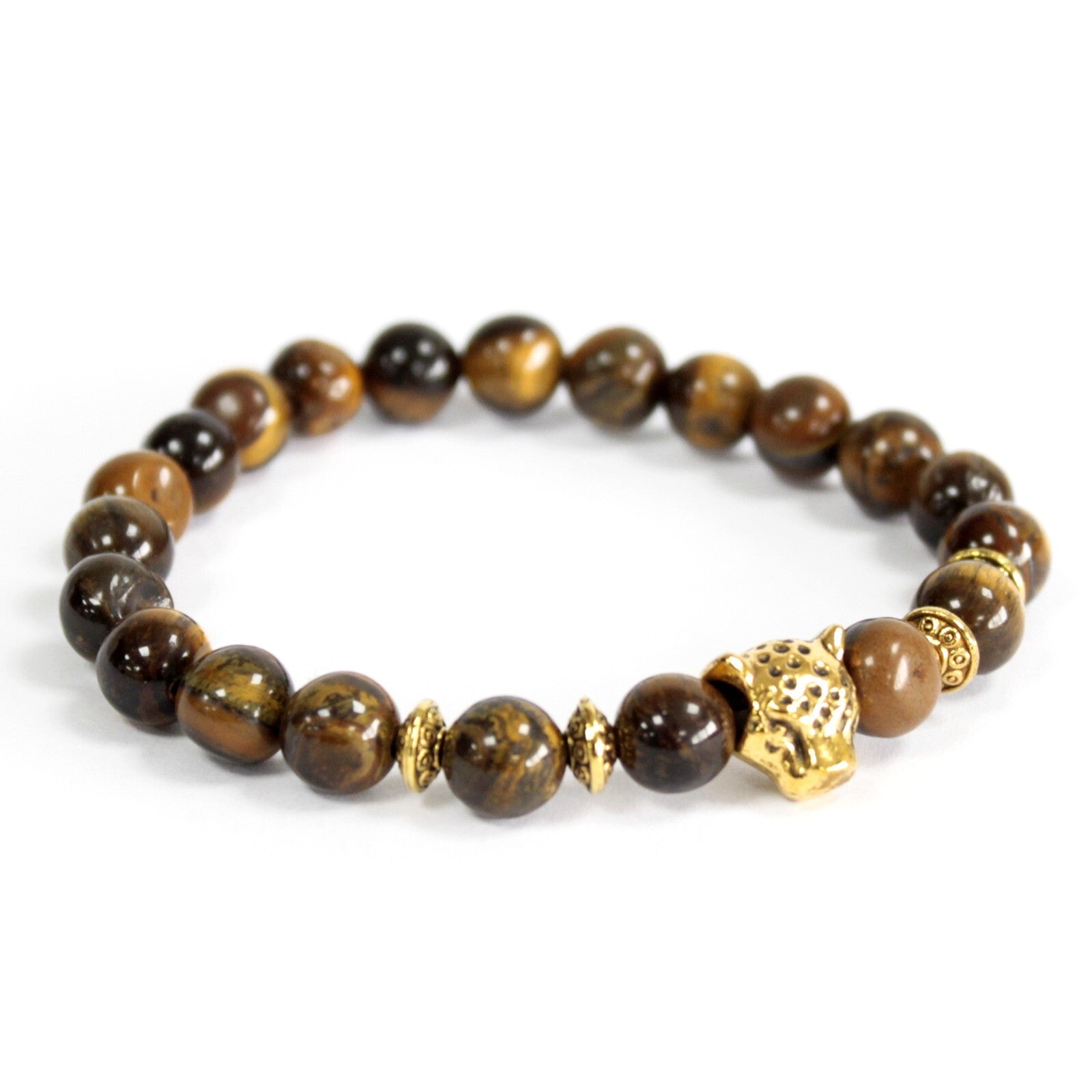 Gold Tiger / Tiger Eye - Gemstone Bracelet 