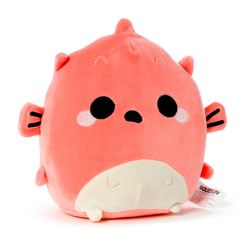 Squidglys Plush Toy - Puff the Pufferfish Adormals Ocean