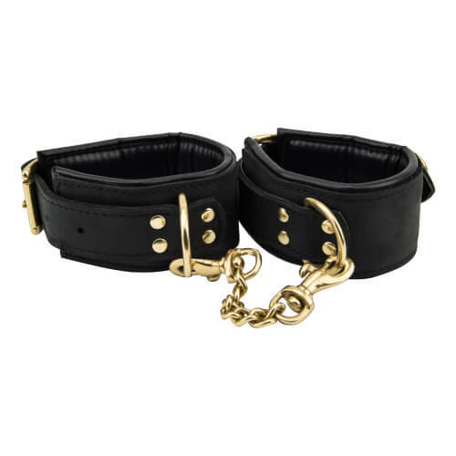 Leather Slim Wrist Cuffs