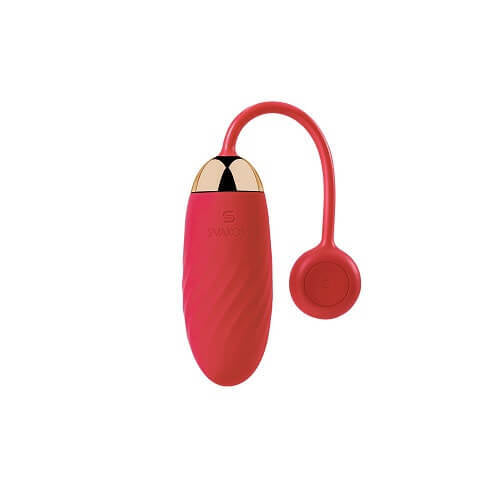 Silicone Vibrating Egg Red