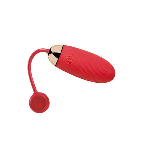 Silicone Vibrating Egg Red