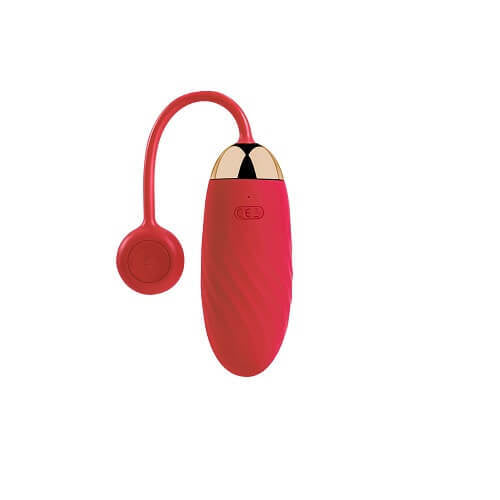 Silicone Vibrating Egg Red