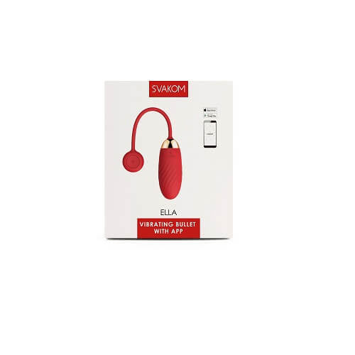 Silicone Vibrating Egg Red