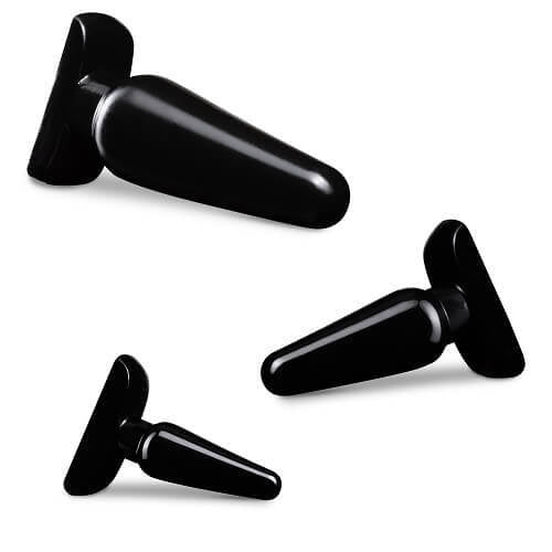 Anal  Basic Plug Kit Black