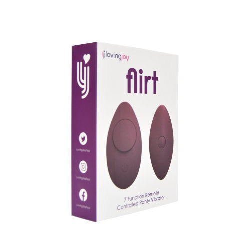 Flirt 7 Function Remote-Controlled Wearable Clitoral Knicker Vibrator