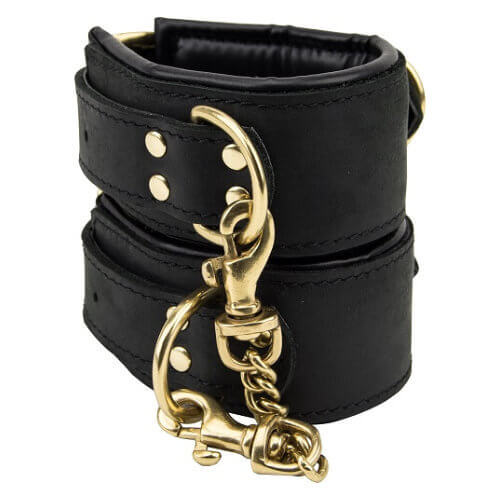 Leather Slim Wrist Cuffs