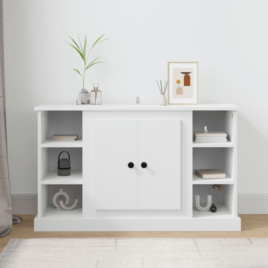 Sideboard White 100x35.5x60 cm Engineered Wood