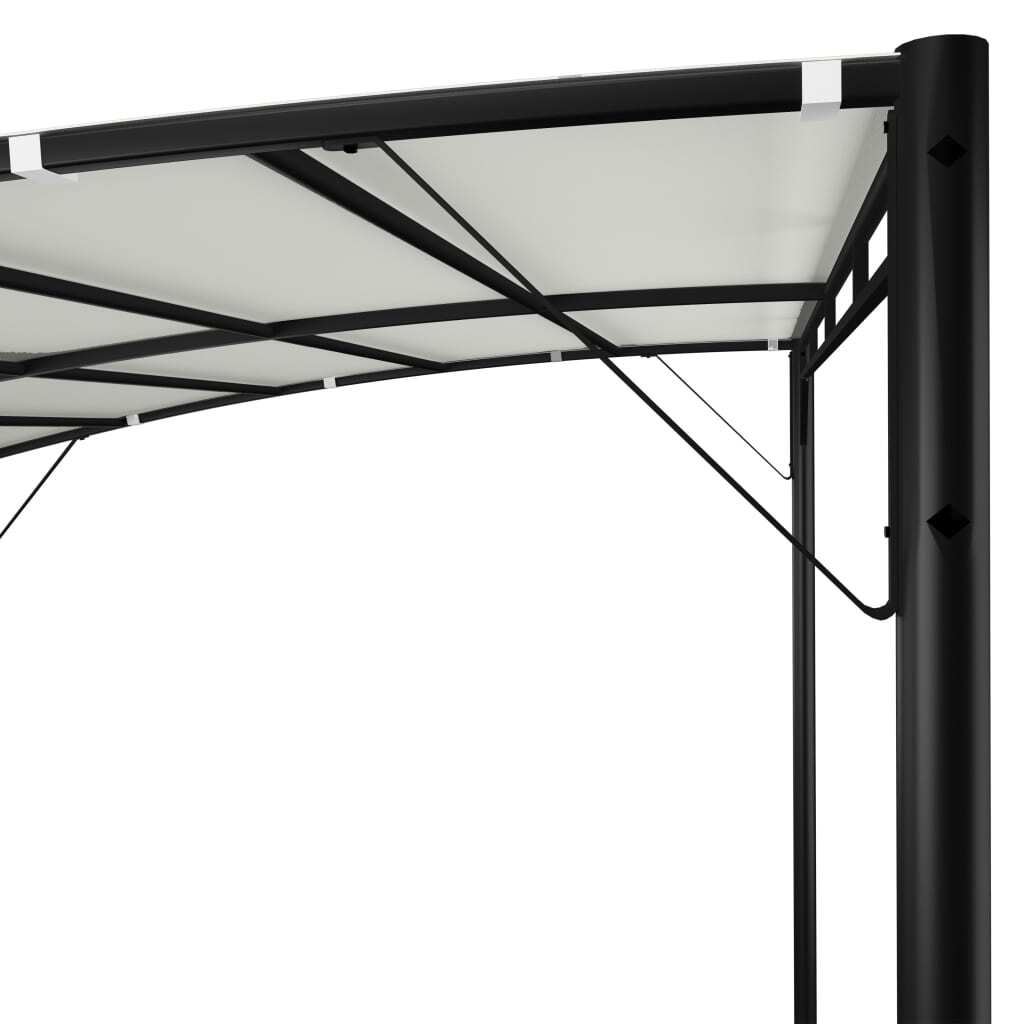 Garden Sunshade Awning 3x3x2.55 m Cream