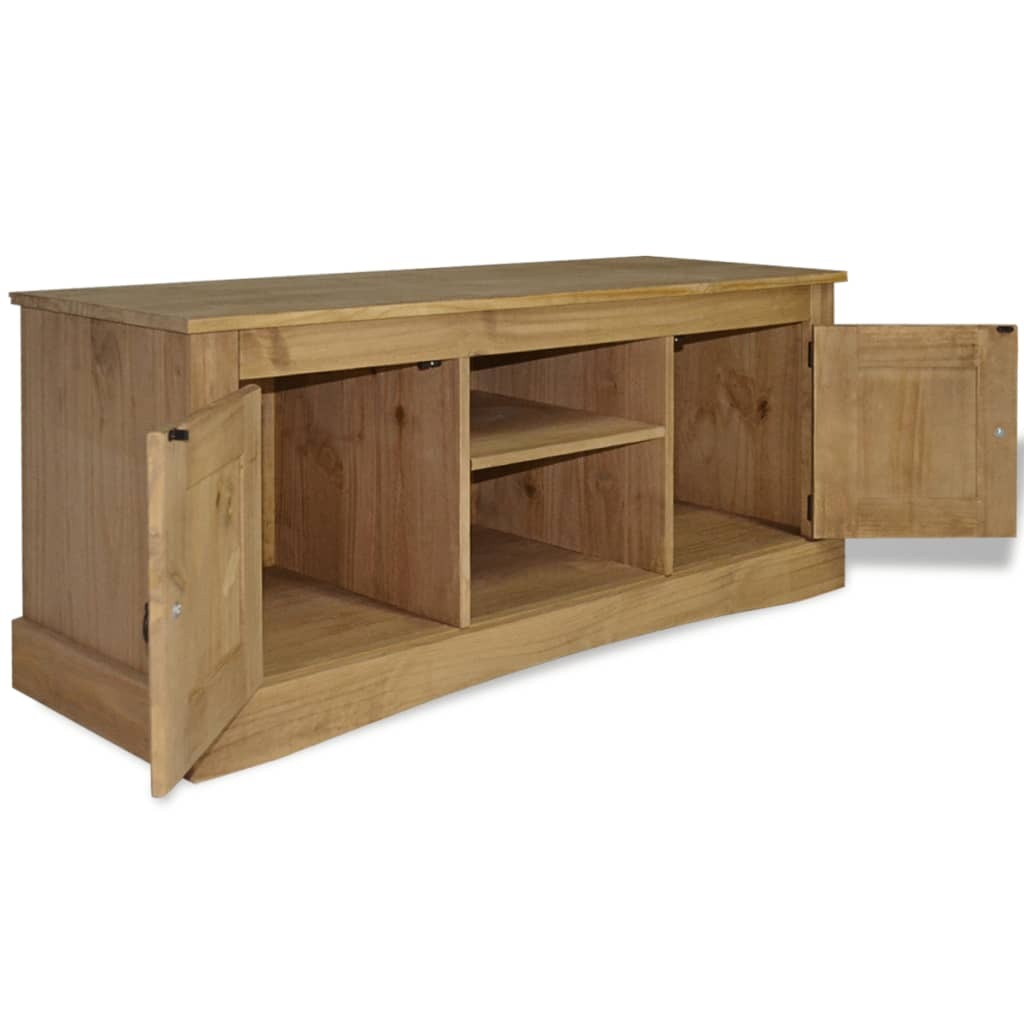 TV Cabinet Mexican Pine Corona Range