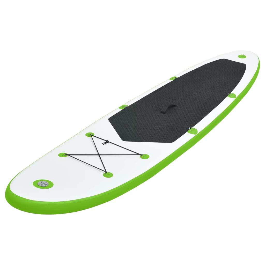 Stand Up Paddle Board Set Green and White