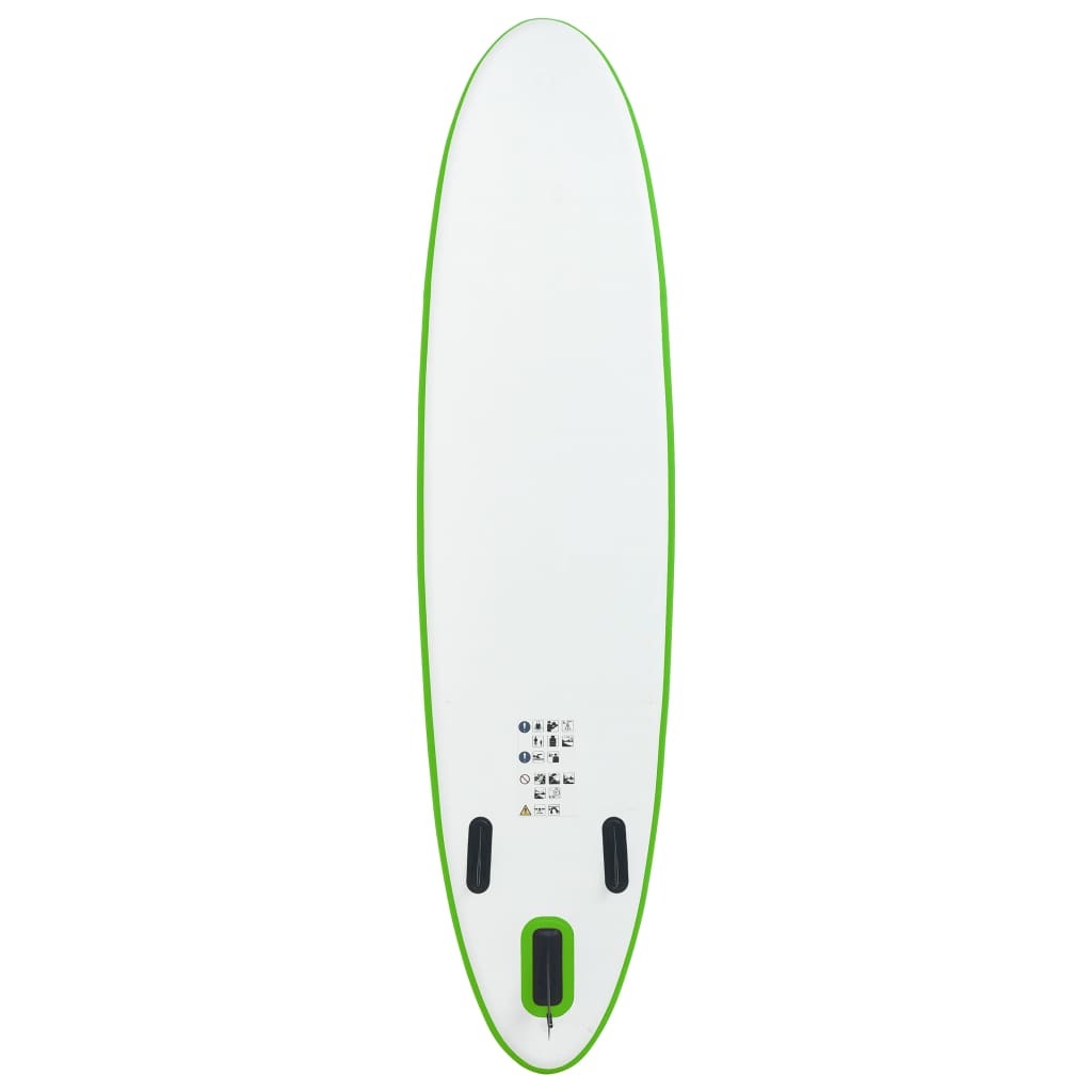 Stand Up Paddle Board Set Green and White