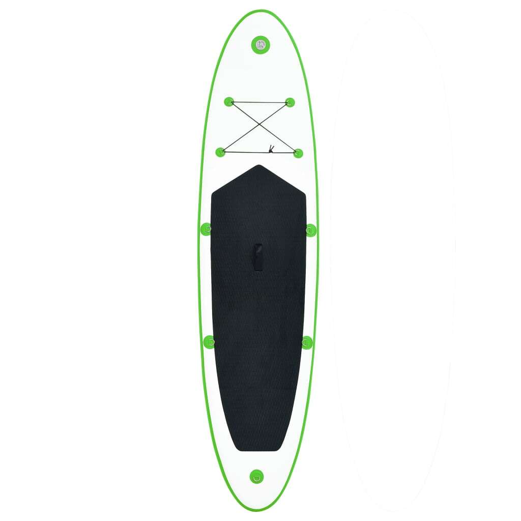 Stand Up Paddle Board Set Green and White